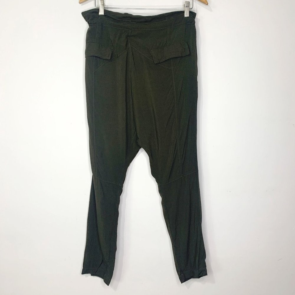 PHARAOH COLLECTION Military Green Thai Pant Sz 1 - Picture 8 of 11